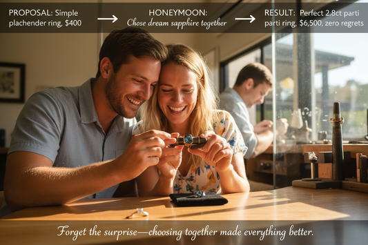 I Bought My Engagement Ring on My Honeymoon (After Seeing What My Fiancé Actually Wanted)