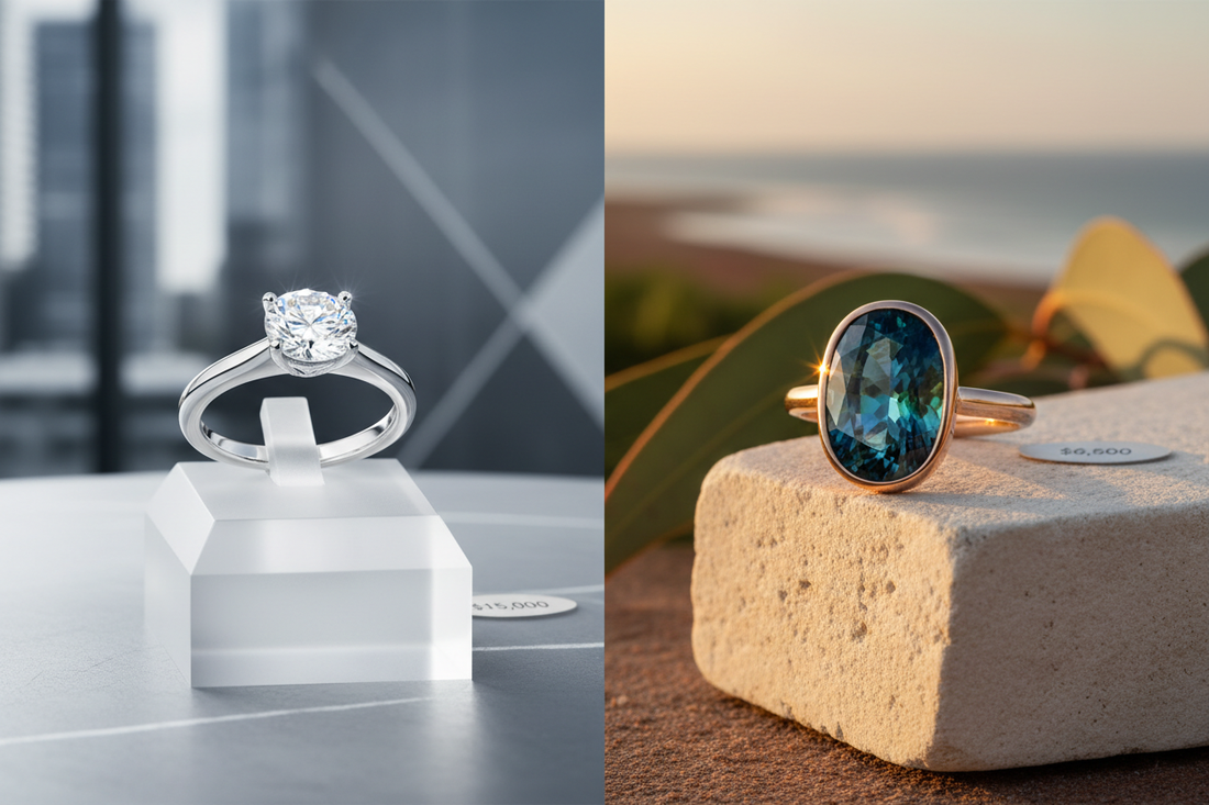 Sapphire vs Diamond Engagement Rings: The $15,000 Decision (2025 Complete Comparison)