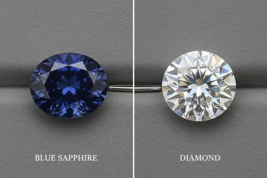 Sapphire vs Diamond: Which is Better for Your Engagement Ring? (2025 Comparison) - RichosRocks