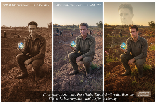 The Last Sapphire: What Happened When the Anakie Gemfields Ran Dry—And the Miner Who Found the Final Stone (A Meditation on Endings, Scarcity, and What We Leave Behind)