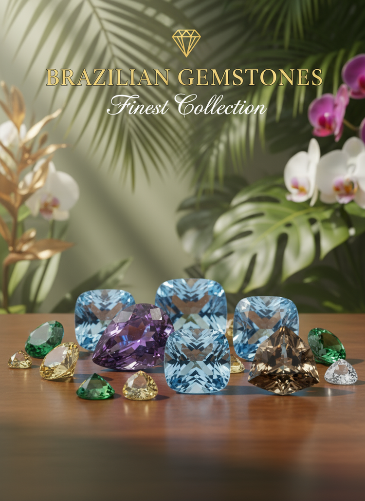 Ethically Sourced Gemstones - Natural Amethyst & Topaz Australia