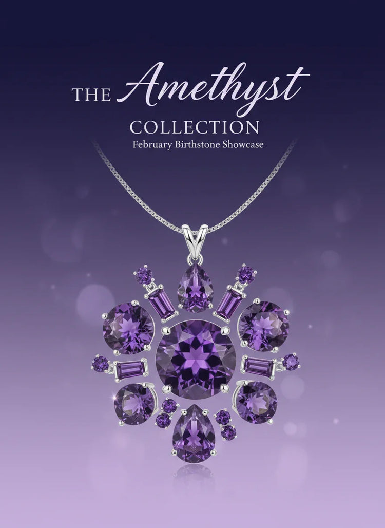 Purple Gemstones Australia - Natural Amethyst, Violet Stones for Engagement Rings, Jewelry & February Birthstone - RichosRocks