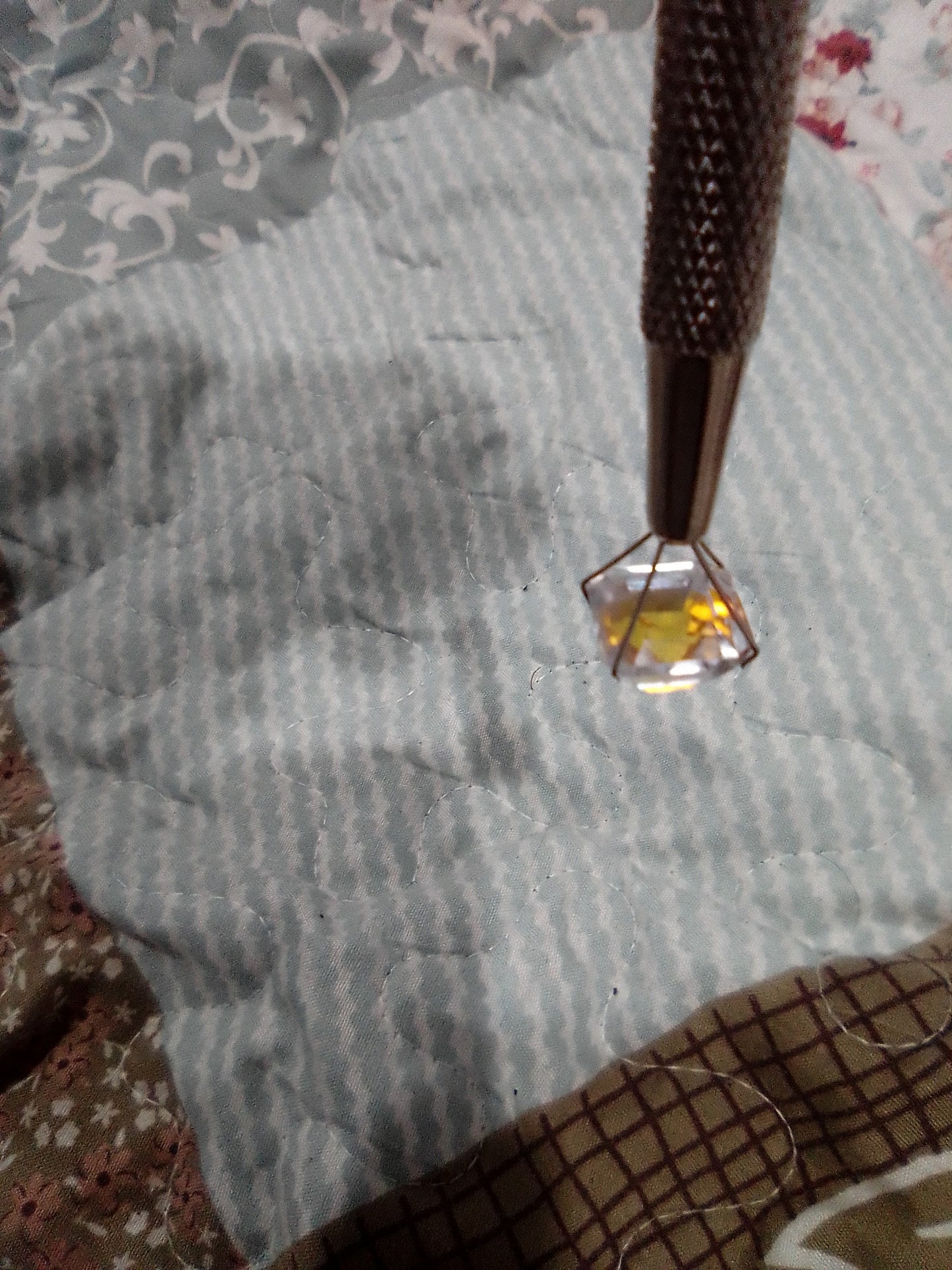 EGL certified Pitambari sapphire 9.90 carat yellow clear bi-colour Asscher cut gemstone