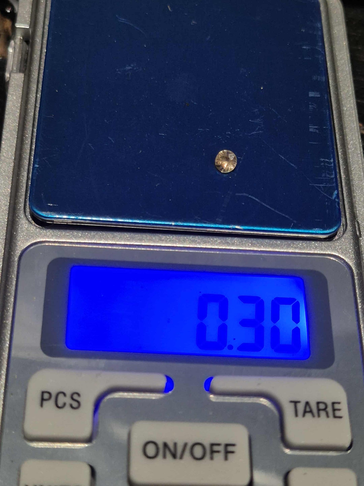 Queensland Zircon Round Cut 0.3 Carat - Natural Australian Gemstone