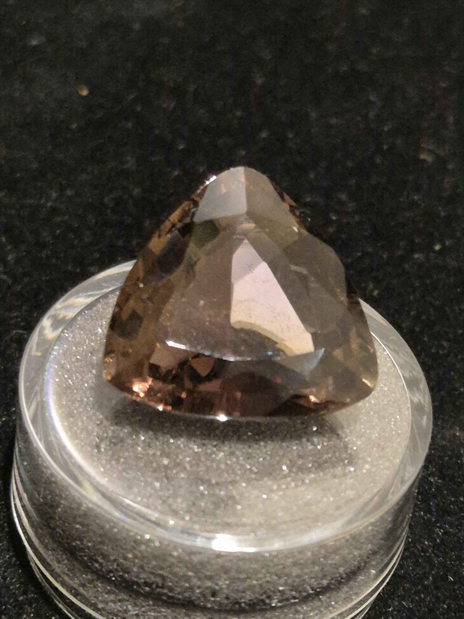 Smoky Quartz Trilliant Cut 17.1 Carat | Natural Brown Gemstone | Collector Quality | RichosRocks Australia - RichosRocks - Smoky Quartz Trilliant Cut 17.1 Carat | Natural Brown Gemstone | Collector Quality | RichosRocks Australia