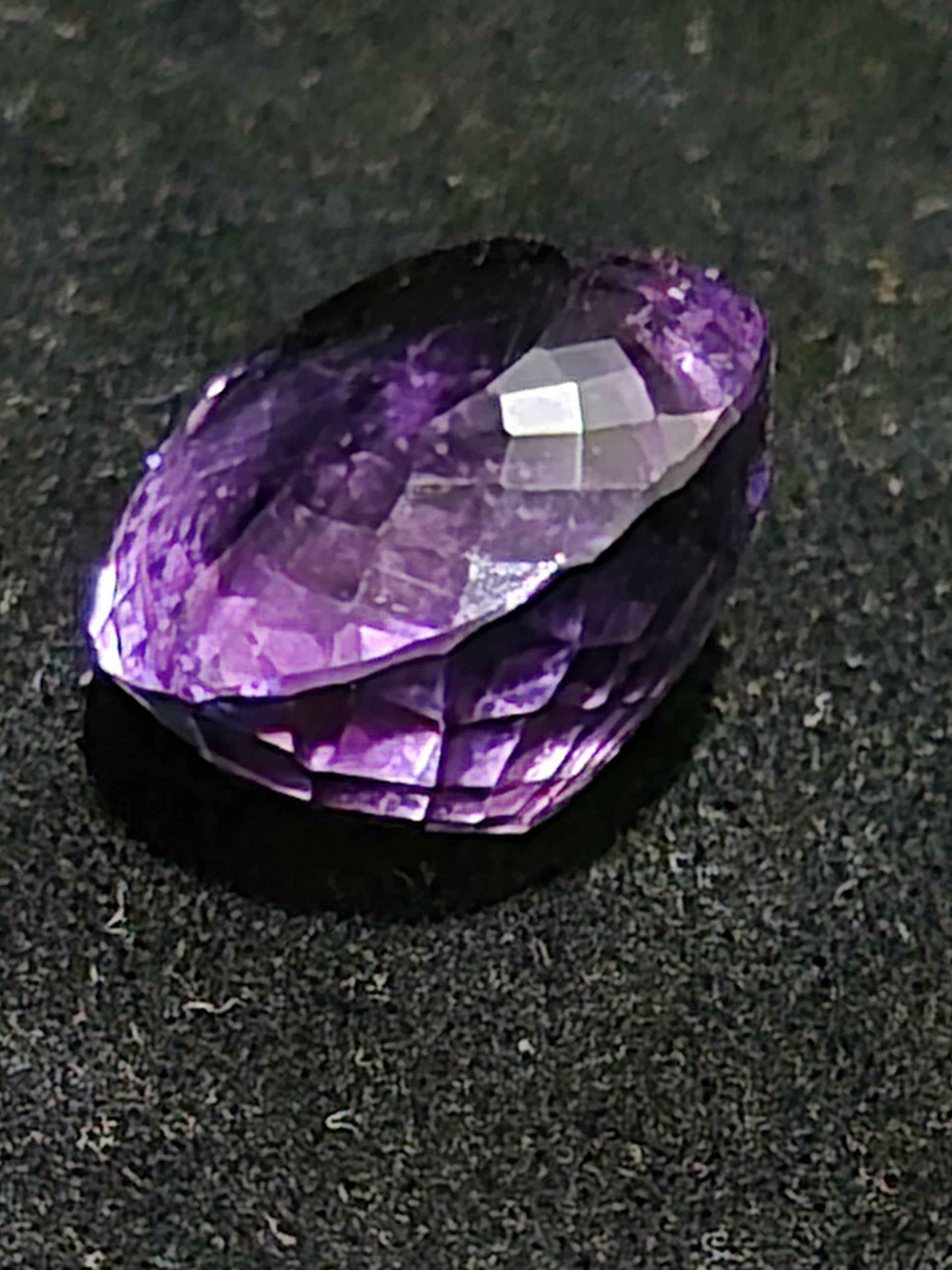 Natural Amethyst Oval Cut 19.15 Carat | Purple Gemstone | February Birthstone | Untreated | RichosRocks Queensland Australia - RichosRocks - Natural Amethyst Oval Cut 19.15 Carat | Purple Gemstone | February Birthstone | Untreated | RichosRocks Queensland Australia