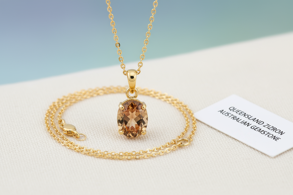 Natural Queensland Zircon Round Cut 0.3 Carat | Australian Gemstone | December Birthstone | RichosRocks Australia - RichosRocks - Natural Queensland Zircon Round Cut 0.3 Carat | Australian Gemstone | December Birthstone | RichosRocks Australia