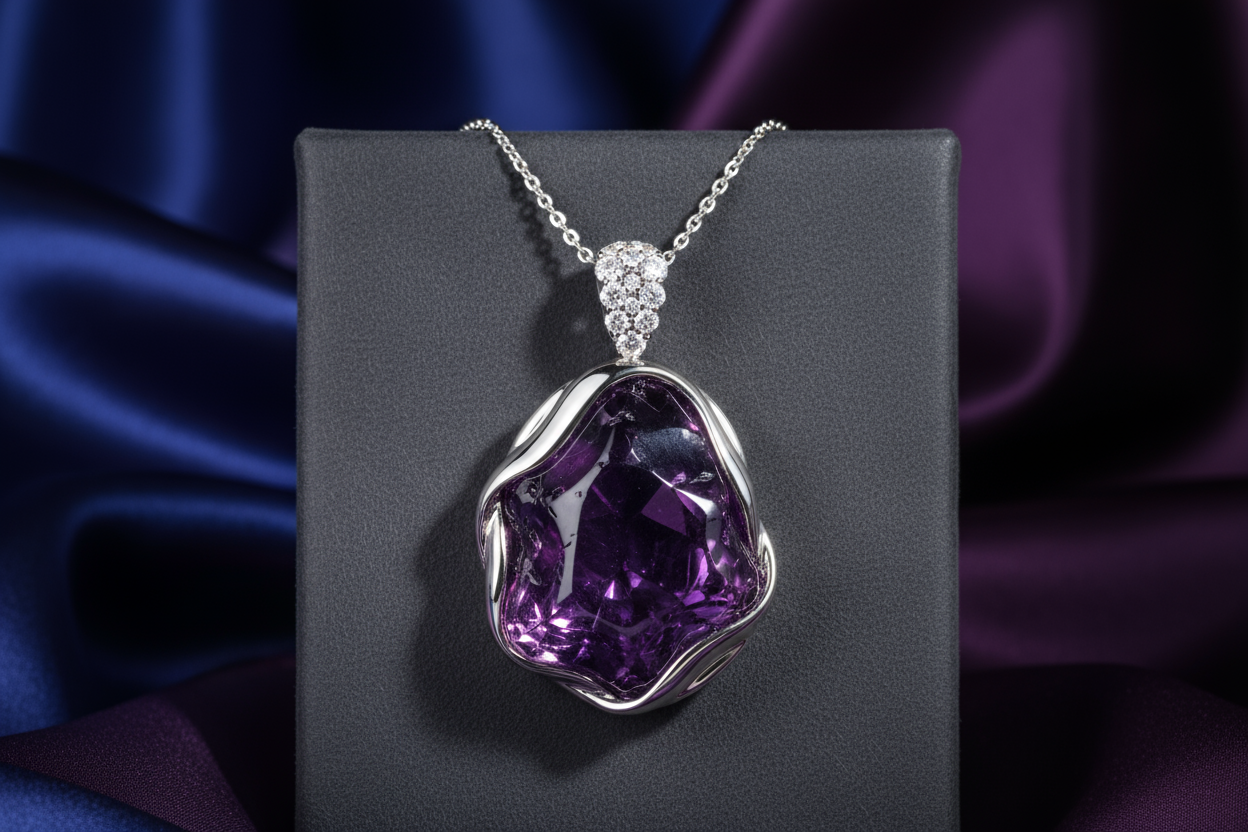 Natural Amethyst Oval Cut 19.15 Carat | Purple Gemstone | February Birthstone | Untreated | RichosRocks Queensland Australia - RichosRocks - Natural Amethyst Oval Cut 19.15 Carat | Purple Gemstone | February Birthstone | Untreated | RichosRocks Queensland Australia