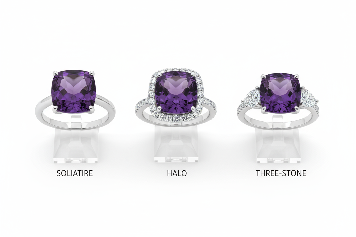 Natural Amethyst Oval Cut 19.15 Carat | Purple Gemstone | February Birthstone | Untreated | RichosRocks Queensland Australia - RichosRocks - Natural Amethyst Oval Cut 19.15 Carat | Purple Gemstone | February Birthstone | Untreated | RichosRocks Queensland Australia