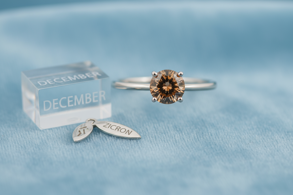 Natural Queensland Zircon Round Cut 0.3 Carat | Australian Gemstone | December Birthstone | RichosRocks Australia - RichosRocks - Natural Queensland Zircon Round Cut 0.3 Carat | Australian Gemstone | December Birthstone | RichosRocks Australia